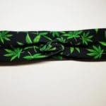 Cannabis Faux Turban Headband - Image 2