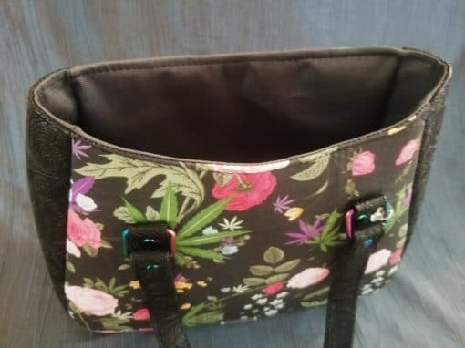 Cannabis Floral Ethel Tote - Image 3