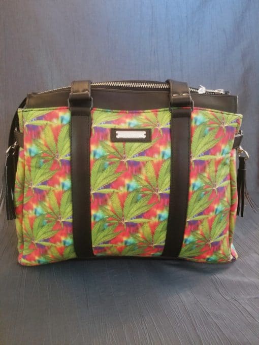 Tye Dye Cannabis Snowdrop Purse